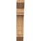 Ekena Millwork Merced Slat Rough Sawn Bracket, Western Red Cedar, 6"W x 22"D x 34"H BKT06X22X34MRC06RWR - alternate 2